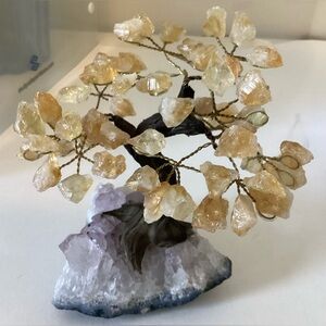 Amethyst & Citrine Tree